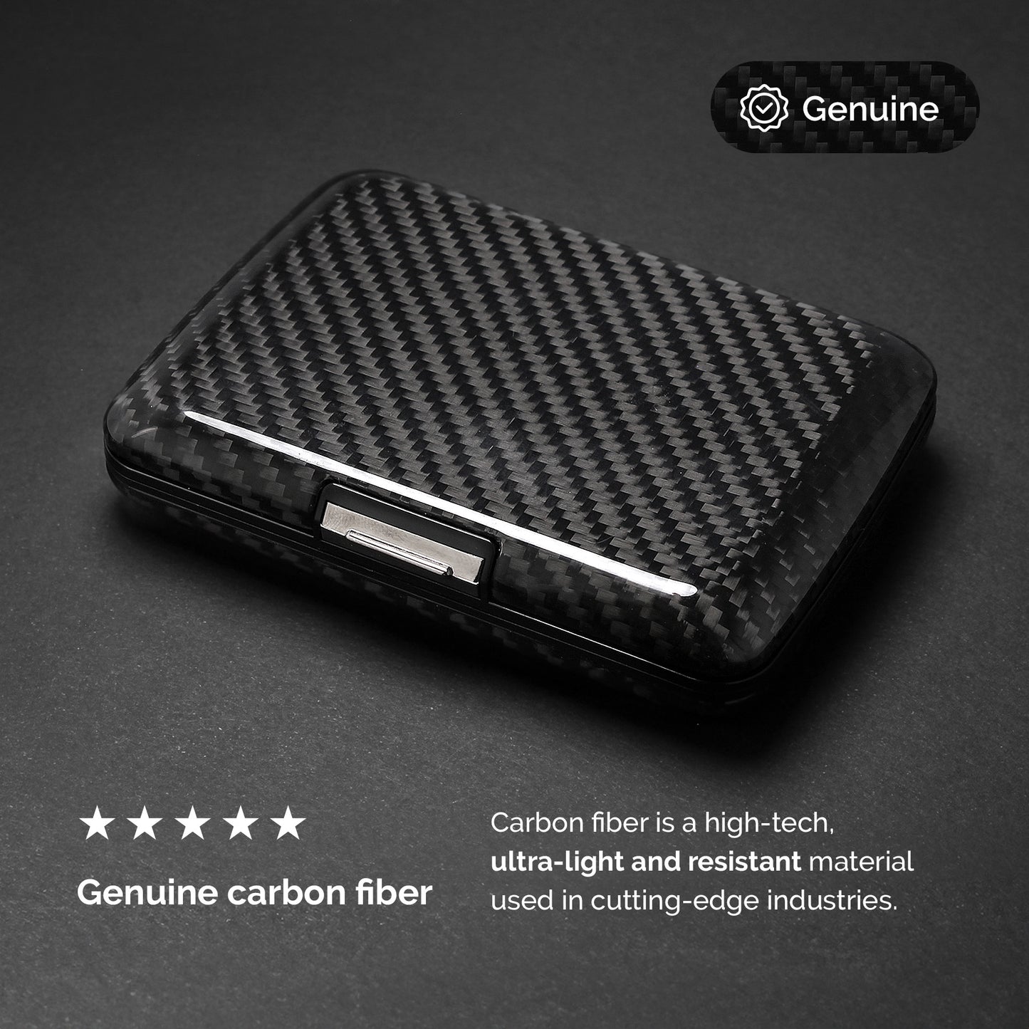 SMART CASE V2 | Genuine Carbon Fiber