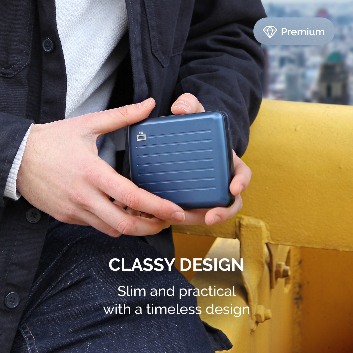 SMART CASE OSLO LARGE | Navy blue